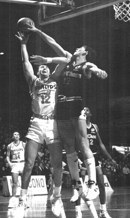 Marco Baldi contro Carera nella Finale Scudetto 1989