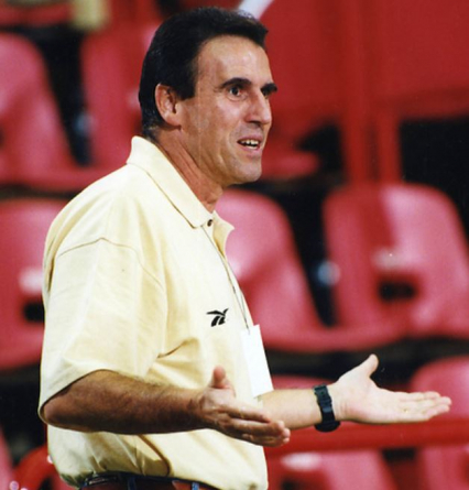 Coach Charlie Recalcati (Foto Giulio Ciamillo per Federazione Italiana Pallacanestro)