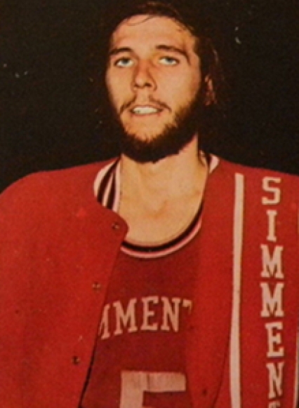 Iellini in una bella fotografica tutta "bianco rossa" nella stagione 1972/73