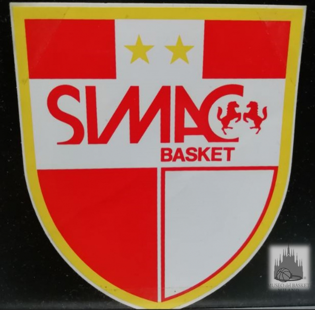 Adesivo della Simac Milano 1983/84