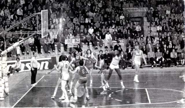 Kenney, Brumatti, Bianchi, Iellini durante la finale contro la Gillette